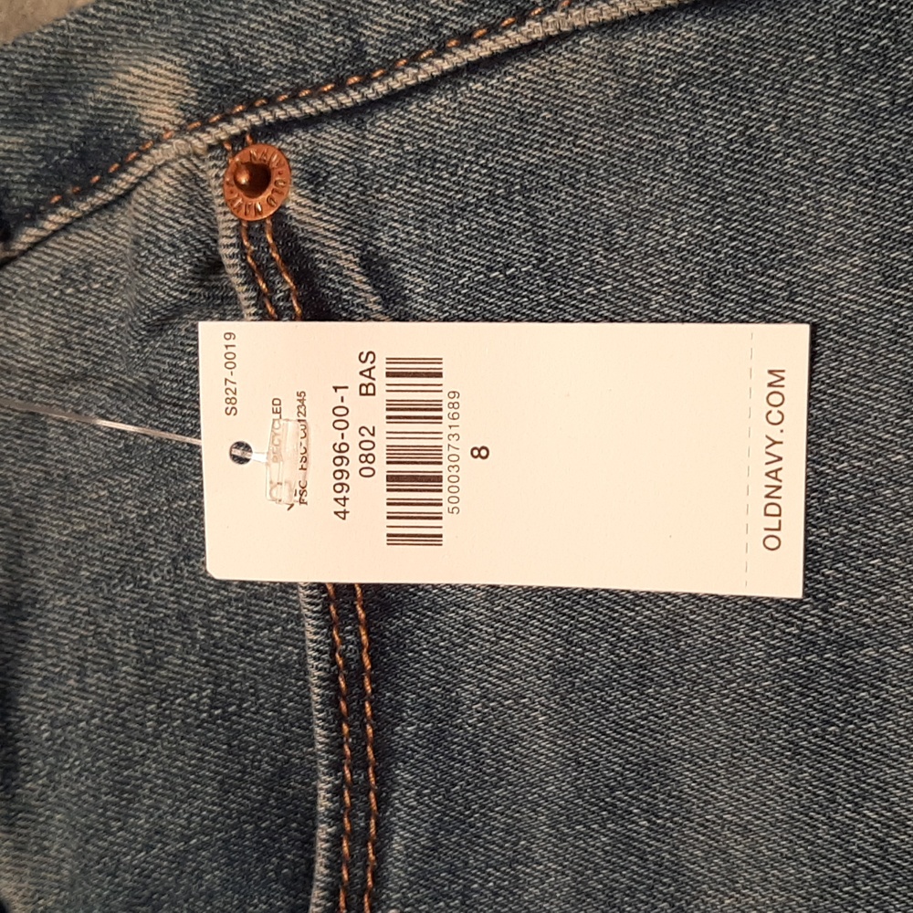 Old Navy Mid-Rise Kicker Boot-Cut Jeans for Women's Size 8 2 Pairs NWT - Picture 2 of 5